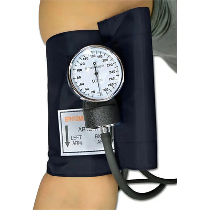 Toma Presion Aneroide Esfingomanometro + Oximetro Negro
