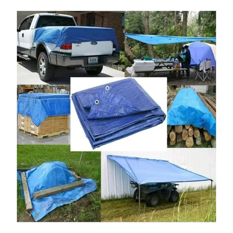Carpa Lona Cobertor Multiusos Impermeable 8 X 12 Metros