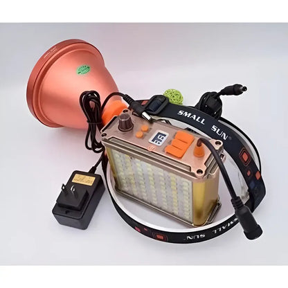 Foco Led Linte 1200w Largo Alcance Para Camping Y Caza Naranja