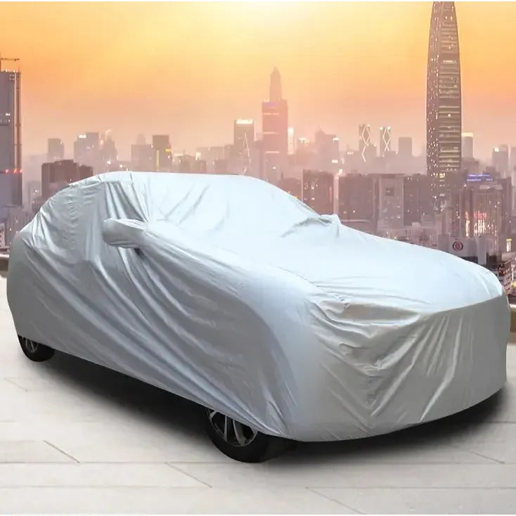 Carpa Funda Cubre Auto Premium Impermeable Gris L