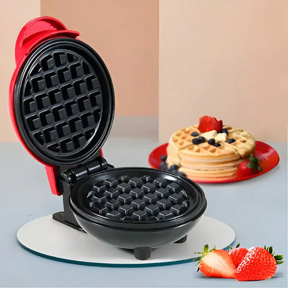 Maquina De Waffles Y Donas Waflera Intercambiable Reposteria Negro