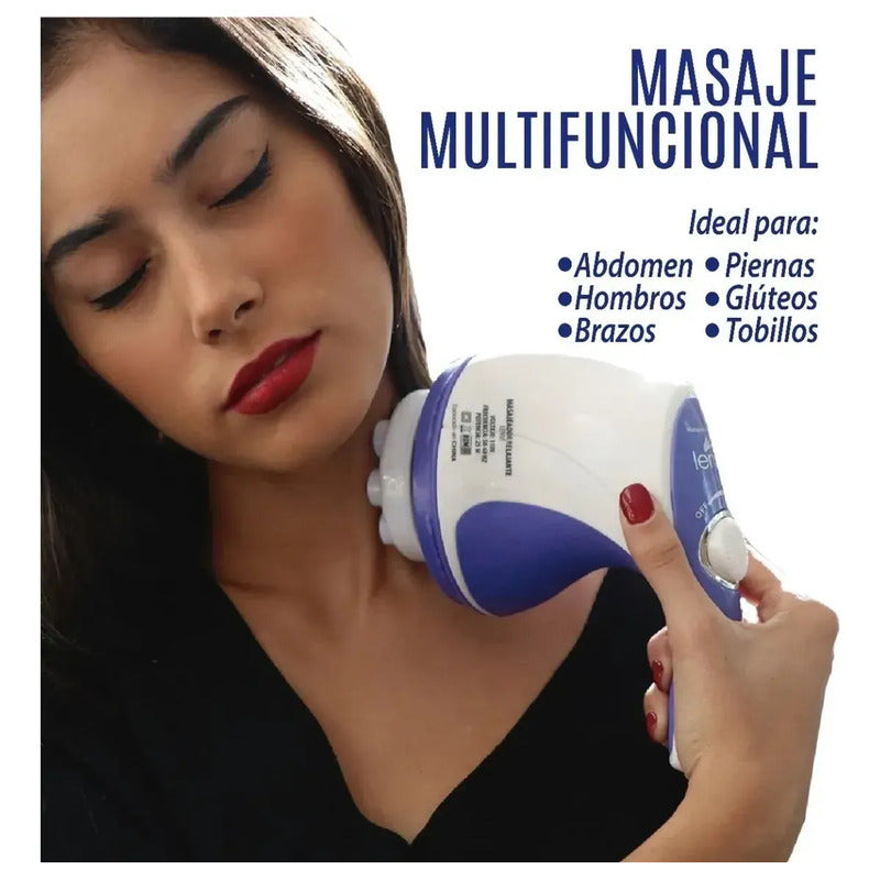 Masajeador Corporal Relajante Muscular Ayuda A Tonificar  Violeta