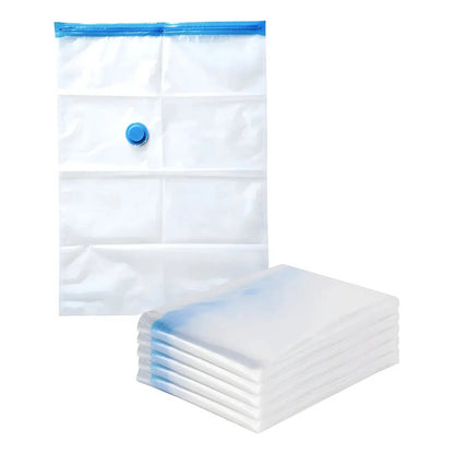 Bolsas Al Vacío Figostore 60x80cm Reutilizables Pack X6 Ropa Mantas