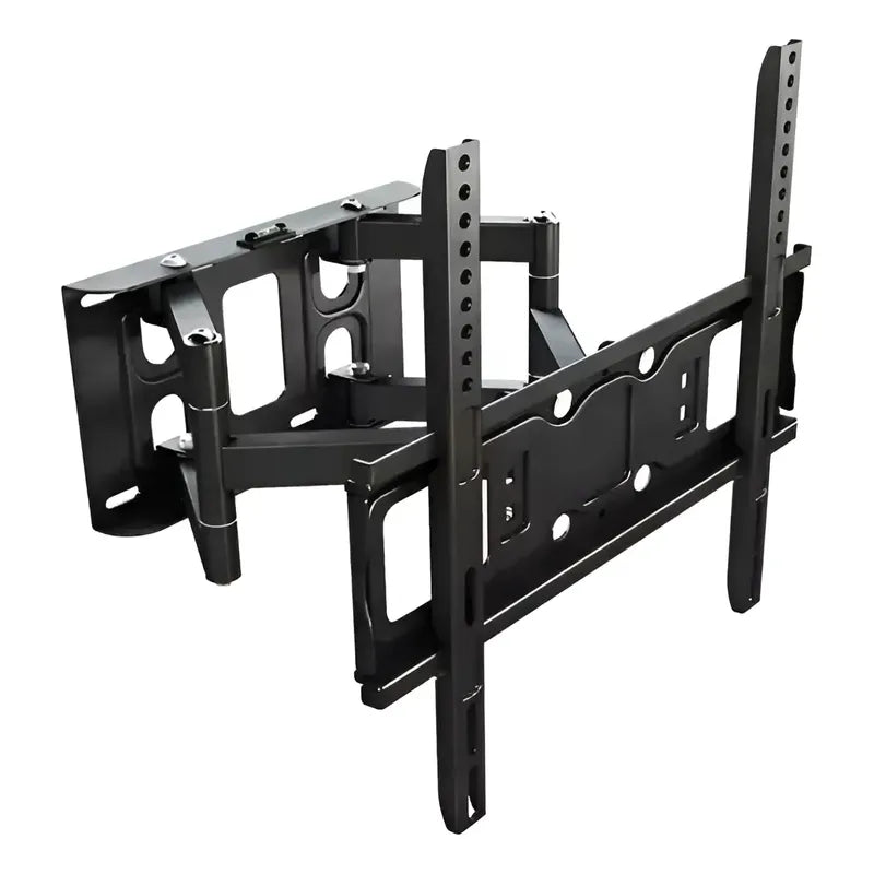 Soporte Tv Pared 2 Brazos Ajustable 40-80 Pulgadas 50kg Negro