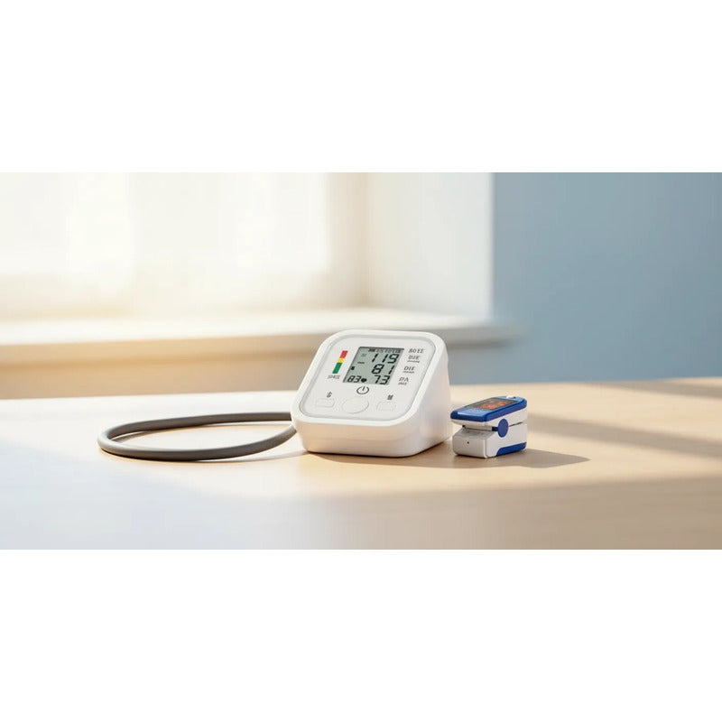 Tensiometro Digital Brazo Presion Arterial 2 Usuarios Pro Blanco