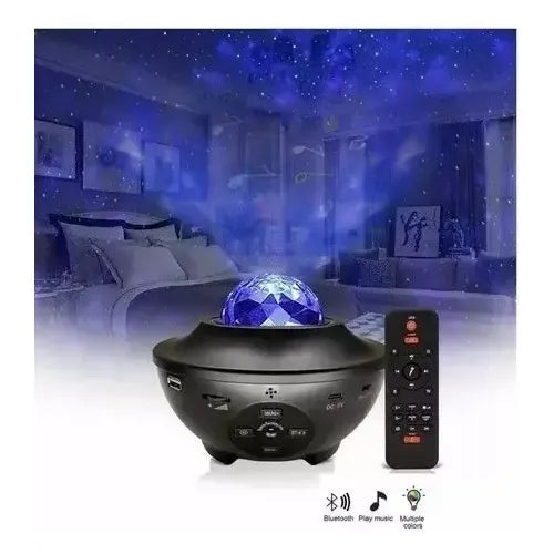 Luz Galaxy Lsl07 Bl-xk01 Color Negro Con Pantalla Color No 17cm X 17cm X 34cm De Diámetro