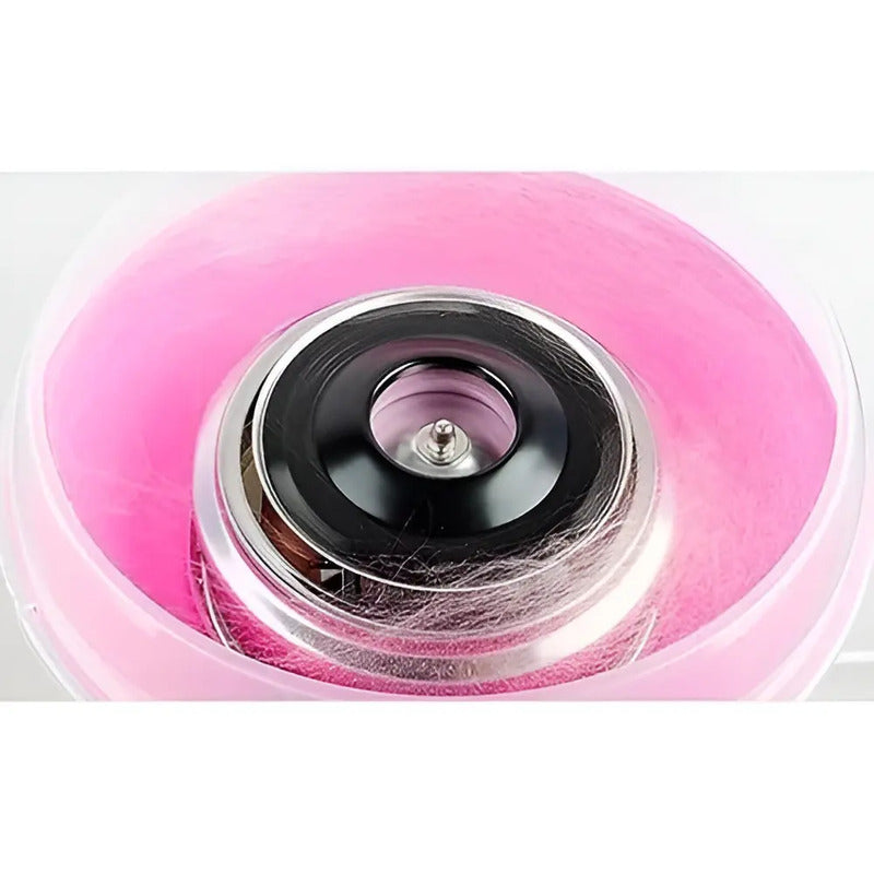 Máquina Algodón De Azúcar Eléctrico Caramelo 500w Color Rosa