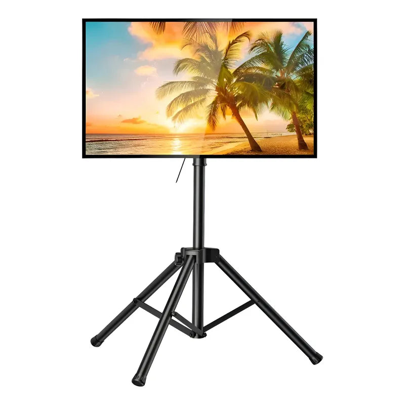 Tripode Portatil Soporte Para Tv Hasta 65 Pulgadas  Negro