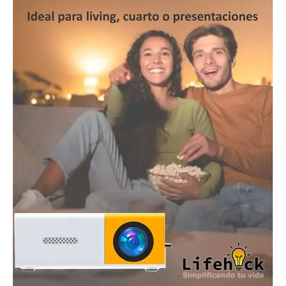 Proyector Mini Betensh Yg300 300lm Blanco+amarillo - 221052