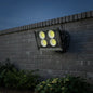 Foco Led Reflector Plano Cob Led 200w  Negro Blanco Frío