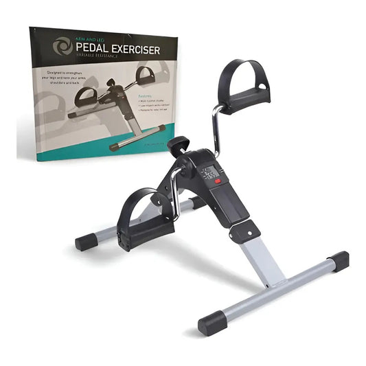 Pedalera Mini Bici Entrenamiento Manos Y Pies Con Contador