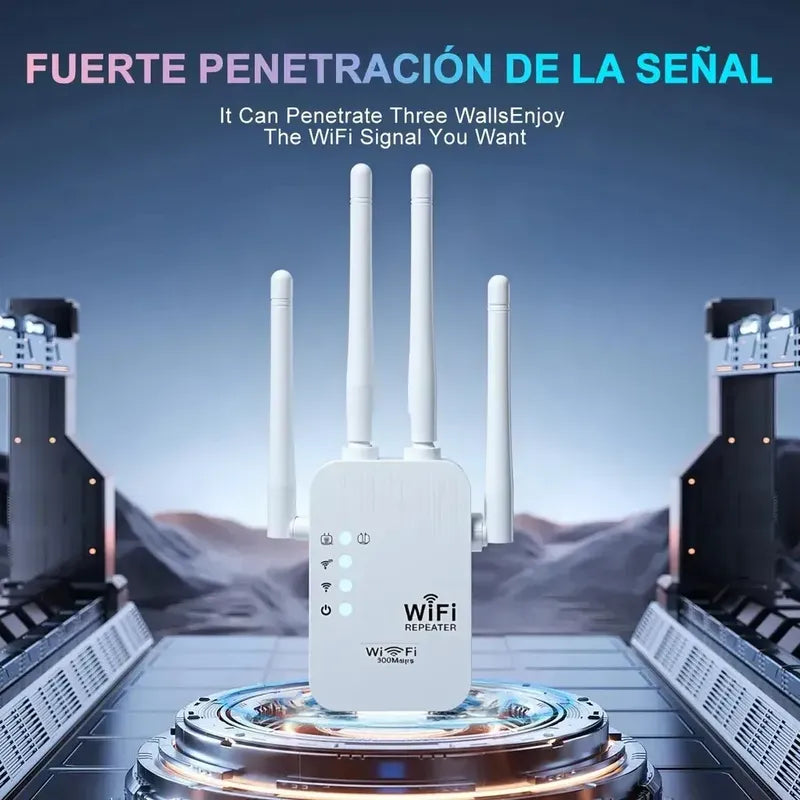 300mbps 2.4g Ampliador De Señal De Wifi Repetidor Router