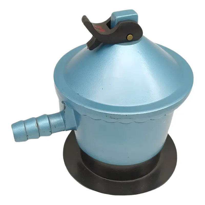 Regulador De Gas 29mbar Valvula De Gas Regulador Gas Fogon Turquesa 15 Kg