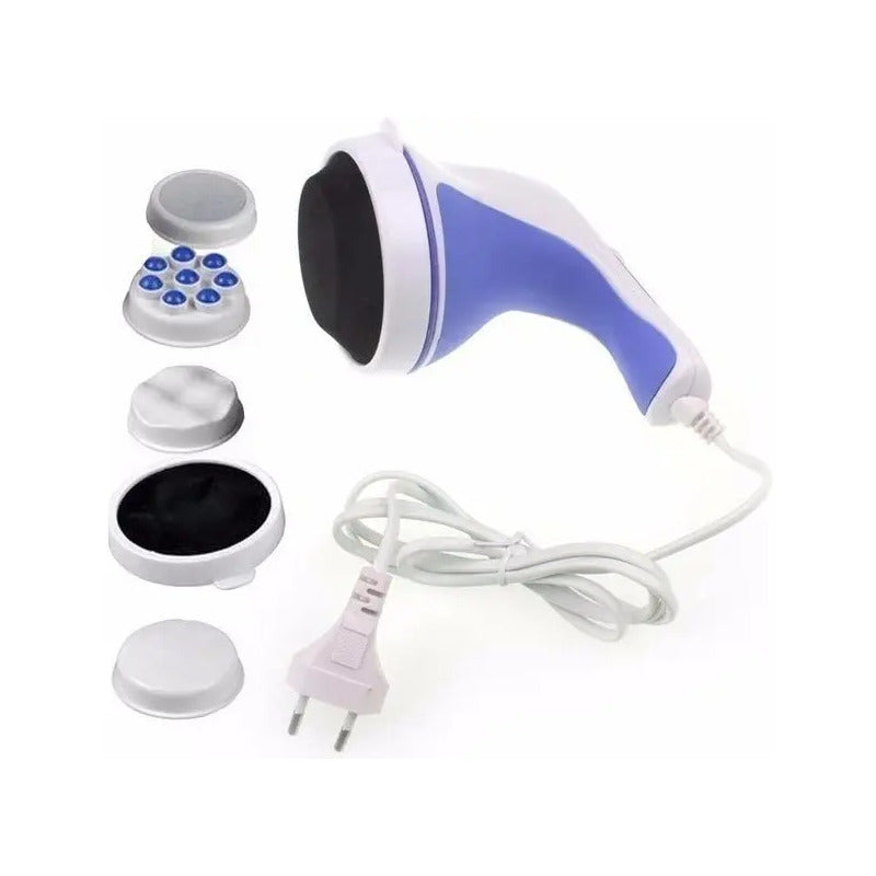 Pack X2 Masajeador Corporal Relajante Muscular Tonificar  Blanco