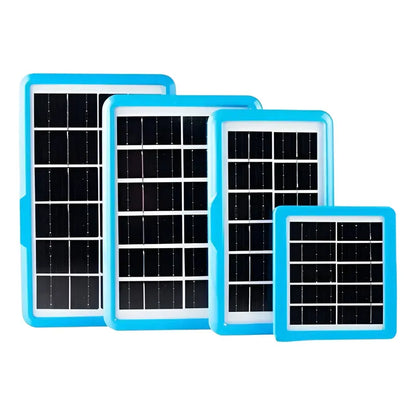 Cargador Panel Solar 8w 6v Celular Energía Solar Cl-680 Negro