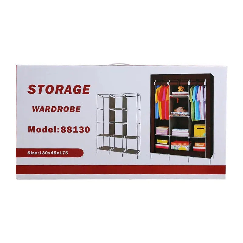 Practico Armario Closet Ropero Armable Grande Organizador
