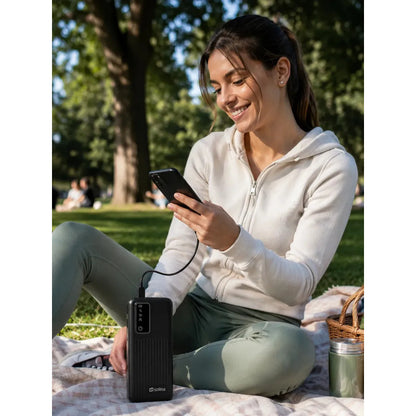 Bateria Externa 20000mah Power Bank Tres Salidas Usb Led Variado
