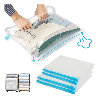 Bolsas Al Vacio Comprimir Ropa 70 X 110 Cm Pack 6