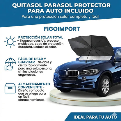 Quitasol Parasol Parabrisas Sombrilla Protector Para Auto