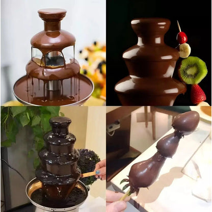 Fuente De Chocolate Fiesta Máquina De Fusión Cascada