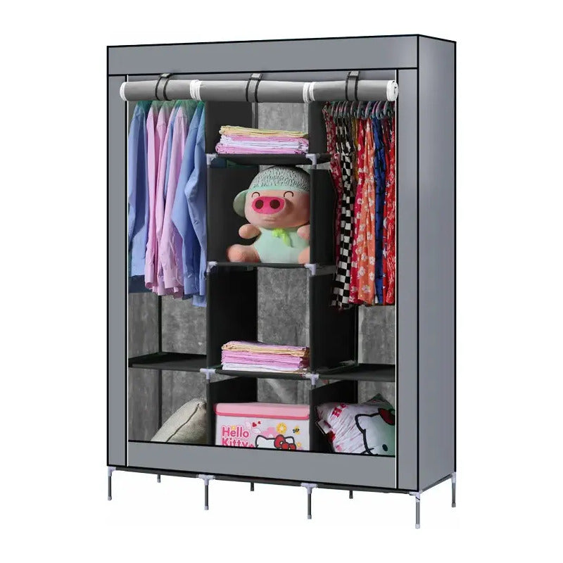 Practico Armario Closet Ropero Armable Grande Organizador