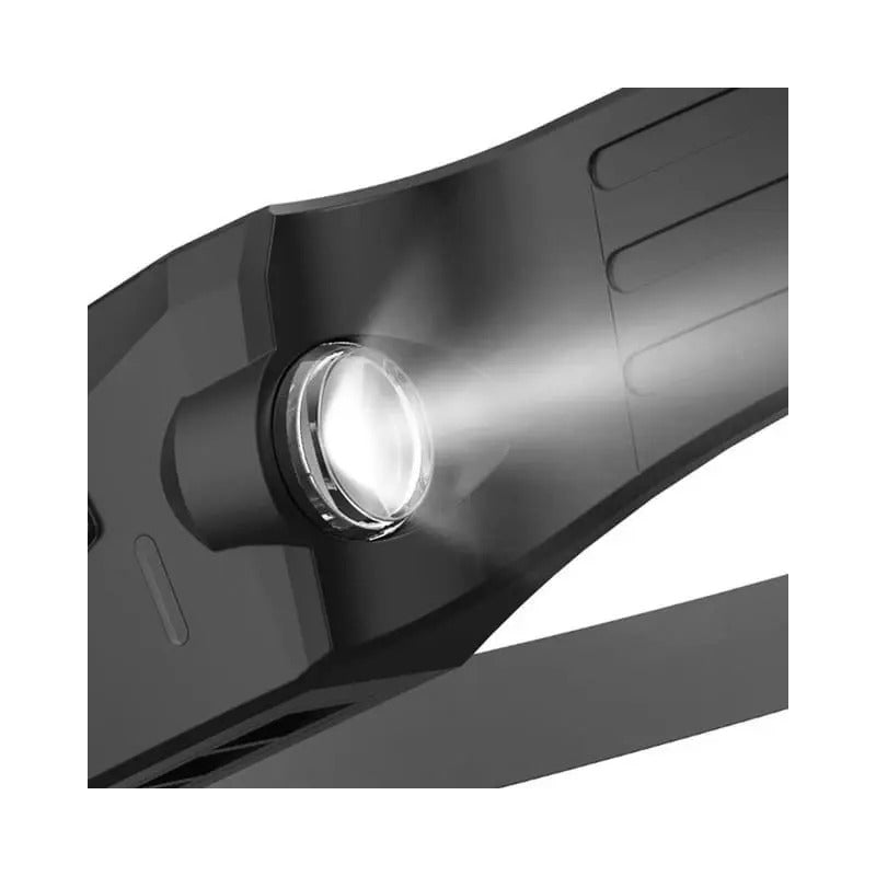 Linterna Led Cintillo Con Sensor Montado En La Cabeza Color Blanco