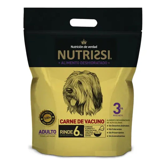 Alimento Seco Nutrissi Premium De Carne Para Perro Adulto Grande 3 Kg