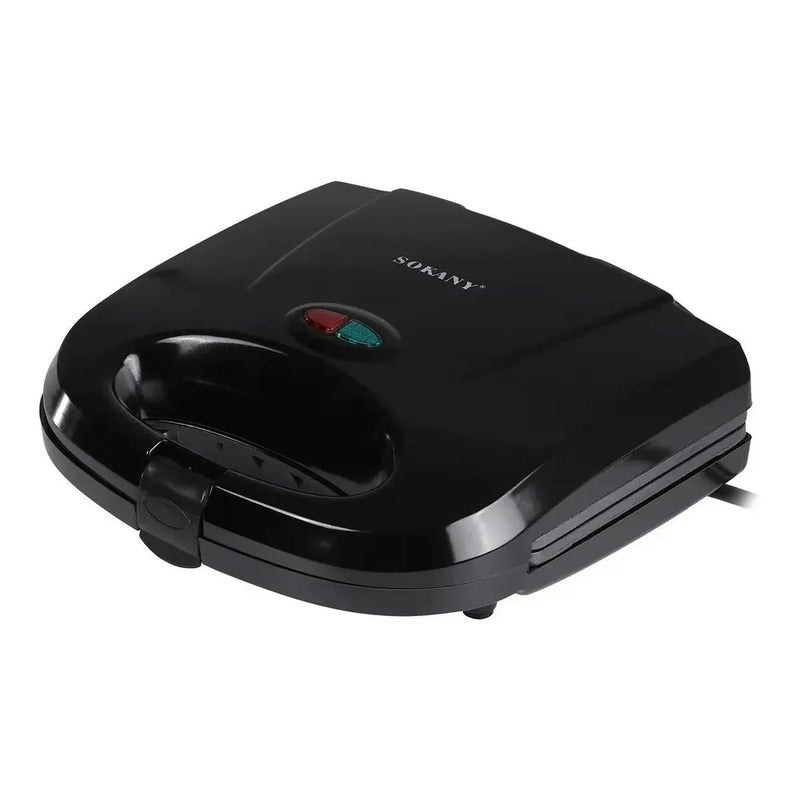 Maquina Wafflera Para Waffles Desayuno Cocina Negro