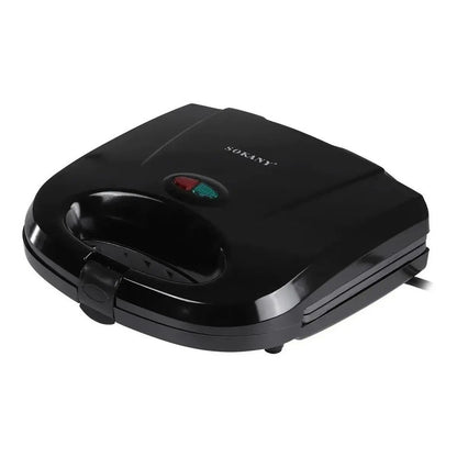 Maquina Wafflera Para Waffles Desayuno Cocina Negro