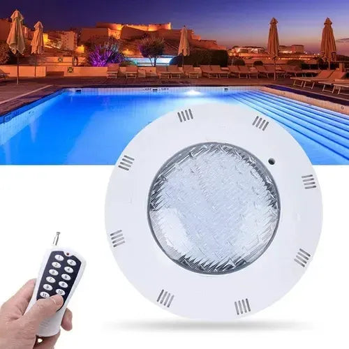 Figo Foco Piscina Genérica 9w 25cm Blanco Led Subacuático, Luz Subacuática Ip68 A Prueba De Agua Rgb Con , Focos... Blanco Frío Blanco Frío