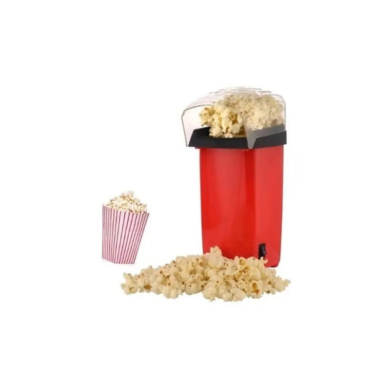 Máquina De Palomitas Relia Rh-903 Aire Caliente 1200w Color Rojo Rojo/negro