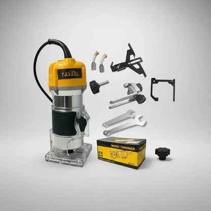 Fresadora Router Tupi Para Madera De 500w Con Velocidad Variable Y Extractor De Polvo