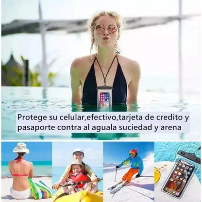 Funda Celular Impermeable Sumergible Carcasa Protectora Variados