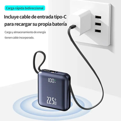 Powerbank Vidvie 20000mah 45w Carga Rapida Carga Inteligente Negro