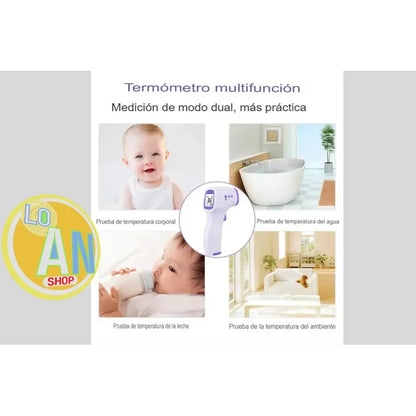 Termometro Infrarrojo Digital Sin Contacto Bebe Adulto