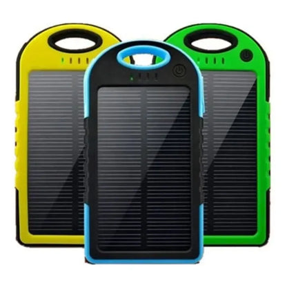 Cargador Solar Genérico Para Móviles Portátil Usb Variado