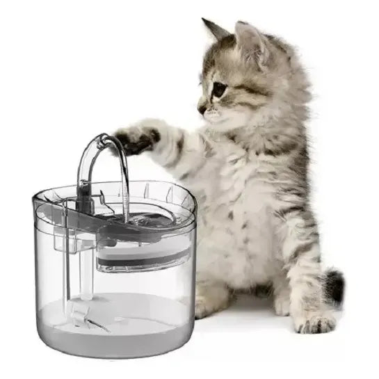 Tlpb Fuente Para Gato Bebedero Para Mascotas Color Trasparente