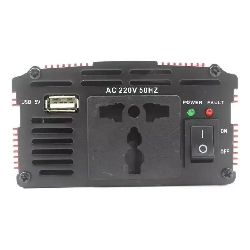 Inversor Voltaje 1000w De 12 Volts A 220volt + Entrada Usb