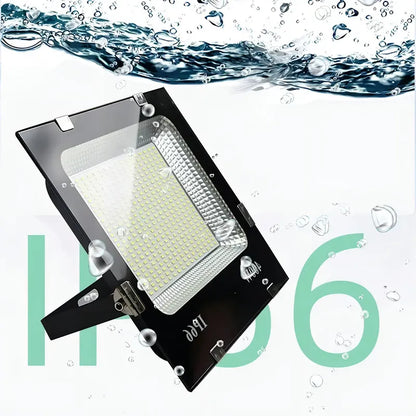 Foco Reflector Proyector Electrico Led400w Impermeable 6500k Color De La Carcasa Negro