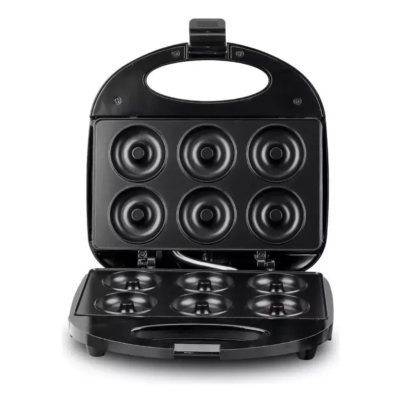 Waflera Sandwichera Plancha Eléctrica 3 En 1  Negro
