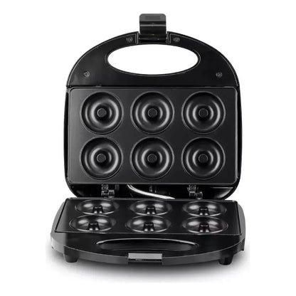 Waflera Sandwichera Plancha Eléctrica 3 En 1  Negro