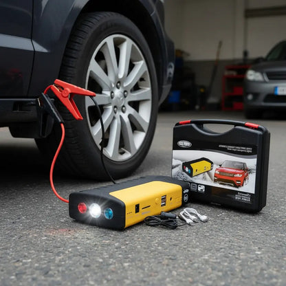 Arrancador Portátil Partidor J12 20w Para Auto Y Camioneta