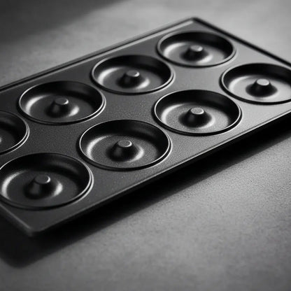 Waflera Sandwichera Plancha Eléctrica 3 En 1  Negro