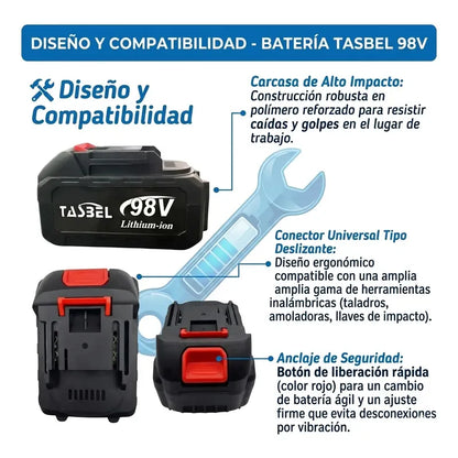 Bateria Repuesto 98v Lithium-ion Herramientas Inalambricas