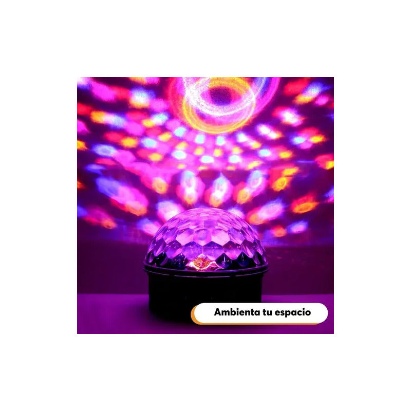 Fiesta Magic Disco Ritmitca Giratoria Efecto Pack X4
