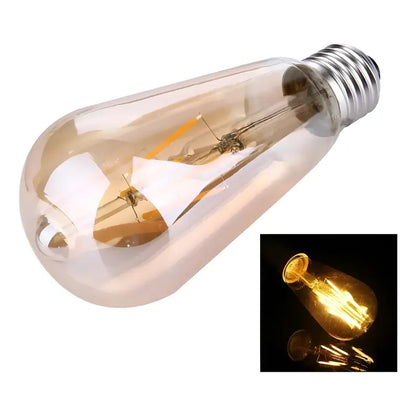Ampolleta Retro Led Vintage Luz Calida 4w Amarillo