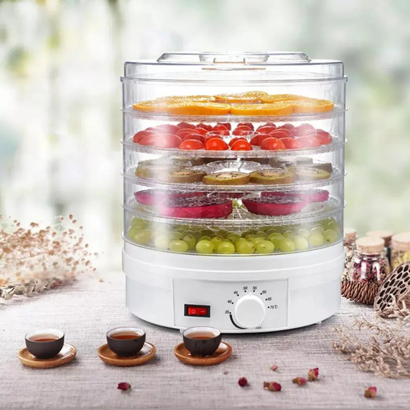 Deshidratador Eléctrico De Alimentos Y Frutas 245w  Blanco