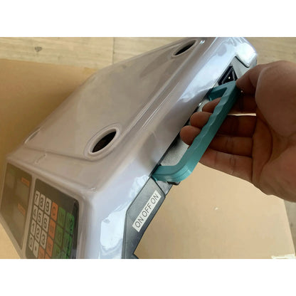 Balanza Pesa Digital 40kg Con Bandeja  Gris