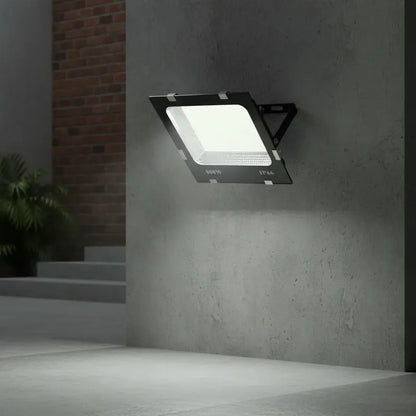 Foco Reflector Proyector Electrico Led400w Impermeable 6500k Negro