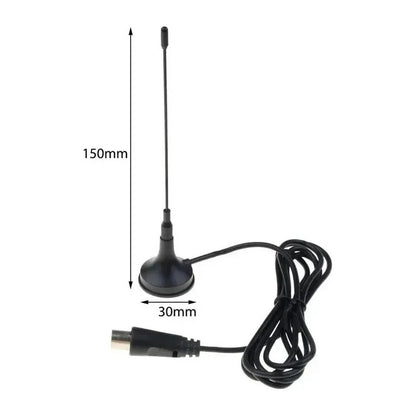 Antena Tv Digital Figoimport Hd-3003 Uhf 15 Km Negro Interno/externo Negro